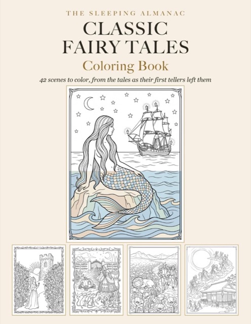 Cover of the Classic Fairy Tales Coloring Book